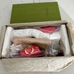 Gucci Cara Leather Slide Sandals Photo 7