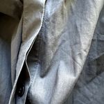 St. John  Jacket Ribbed Trim Collared Outdoor Cotton Casual Black Large Photo 4