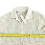 Lovestitch NEW  Summer Breeze Sheer Popover Tunic Cream Small Boho Beachy Light Photo 5