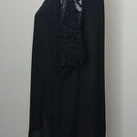 Paper Moon black lace sheer top size XXL Photo 7
