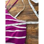 Vince Camuto T5 Maxi Dress Striped Pink White Black Spaghetti Strap XL Photo 3