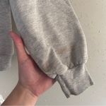 Jerzees Vintage Gray Dog Lover Crewneck Sweatshirt Retro Neutral 90s Large Photo 6