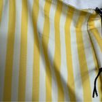 Reformation  high waist yellow stripe swim bottom Photo 3