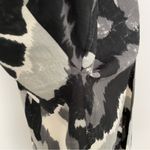 Sonoma Kimono Cardigan Coverup Lightweight Aztec Tribal Black Grey Cream Photo 2