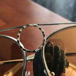 Chloé CHLOE Romie 61 mm aviator sunglasses in gold Nwot gold mirror oversized Photo 2