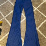 Edikted  Luna Faux Leather Flare Jeans size S Photo 0