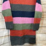 Nordstrom Solutions striped knit sweater multicolor dress women Size Large Photo 3