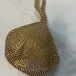 Fashion Vintage Vibe Triangle Rhinestone Evening Handbag Clutch Gold Photo 1