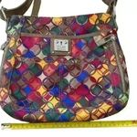 Tyler Rodan Crossbody Multicolor Purse Yellow Photo 4
