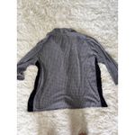 Anne Klein XL Pajama Set Gray Black Geometric Print Pink Trim Loungewear Photo 3