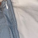 Chic Striped Blue and White Lace Mini Skirt Size 6 Photo 6