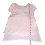 Yumi Kim  Tribeca Tee Women's Pink Cap Sleeve‎ Scoop Open Back Top Sz S NWT 98 Photo 5