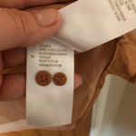 Fossil neutral striped silk blouse Photo 11