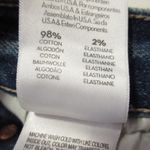 NWT Mother Superior Trickster Ankle in Thrill Seeker Destroyed Straight Jeans 26 Blue Photo 7