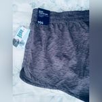 Women's Gray Athletic Shorts Size L Photo 2