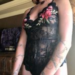 Sexy Lace Rose Teddy Lingerie Size M Photo 2