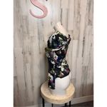 Rachel Rachel Roy Floral Off Shoulder Long Sleeve Top Size SMALL Black Photo 3