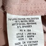 Jaanuu Women's Pink Drawstring High Waisted Jogger Medical Scrub Pants Size XS Photo 4