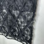 Milly  Black Lace Midi Pencil Skirt NWT in Size 4 Photo 3