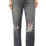 Hidden Zoey Mom Tapered Jeans Ripped High Rise Gray Busted Knee Size 25 Photo 0