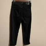 Madewell  Classic Straight Jeans in Lunar Wash Black- Size 25 Photo 6