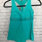 Lululemon Turquoise Adjustable Waist Tank Photo 0