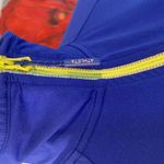 Athleta  Royal Blue active long sleeve pullover Malibu Hike Half zip Top Size XS Photo 2