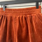 Forever 21 Velour Burnt Orange Soft Comfy High Waist Shorts Photo 1