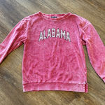 Alabama Women's Crew Neck Sweater Red Photo 0