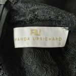 Amanda Uprichard  Dress Women Small Black Mini Dress Lace Goth Neutral Minimalist Photo 6