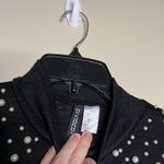 H&M Pearl shoulder mock neck shirt Photo 3