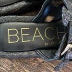 Beach by Matisse Ciao Raffia Fisherman Slide Sandals Black 9 Boho Coastal Photo 2