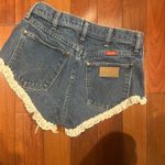 Wrangler  Blue Denim Shorts with Lace Trim Photo 1