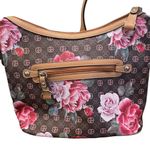 Giani Bernini Signature Rose Handbag Brown Photo 6