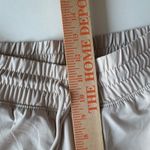 Athleta  Wide Leg‎ Crop Pants Beige Drawstring Elastic Waist Womens US 8 Photo 7