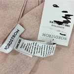 Nordstrom pink metallic lightweight wrap scarf Photo 3