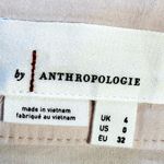 Anthropologie NWT  Belted Button-Front Slit Skirt  Linen Blend Midi Pink Rose~0💛 Photo 8