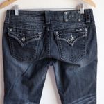 Miss Me Miss‎ Me Jeans Signature Rise Skinny Women's 31 Dark Wash Embellished JSJ88552 Photo 6