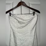 Ms. J Jacobson's Lightweight Strapless Midi Bodycon Dress Size 3 White Photo 1