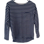 Joules Women's Size XS Nautical Striped Blue White Long Sleeve Top‎ Photo 0
