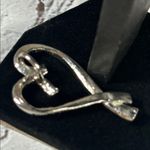 Elegant Silver Heart Photo 4