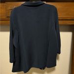 Skies Are Blue  Navy Blazer Relaxed Fit Photo 1