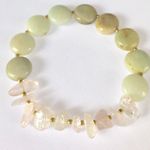 GEMSTONE | Rose Quartz &Chinese Amazonite Bracelet Pink Photo 1