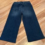 J. McLaughlin  Aiko Wide Leg Blue Denim Solid Jeans - NWT Photo 3