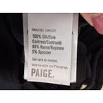 Alyn Paige Paige Giovanna Silk Black Sleeveless Cowl Neck Bodysuit Size Medium Photo 5