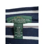 Ralph Lauren  LRL Lauren Jeans Co Small Blue White Stripes Cotton Dress Photo 4