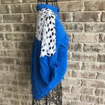 Lulumari Blue Tie front top Metal Skull Collar Photo 5