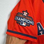 Majestic NWT! Jose Altuve Houston Astros 2017 World Series Jersey womens XL Photo 3