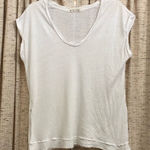 Free People We The Free -  Under The Sun Linen Blend Tee Photo 0