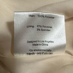 Fame and Partners  cream shoulder ties maxi Dress Sz 2 Photo 6